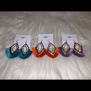 UNUSED beautiful mota earrings ✨